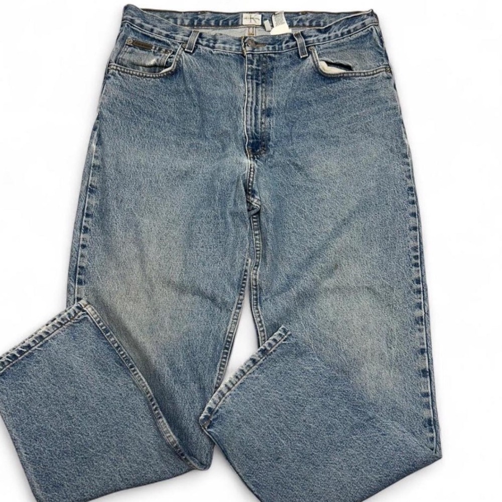 Calvin Klein vintage 90s light wash Jeans